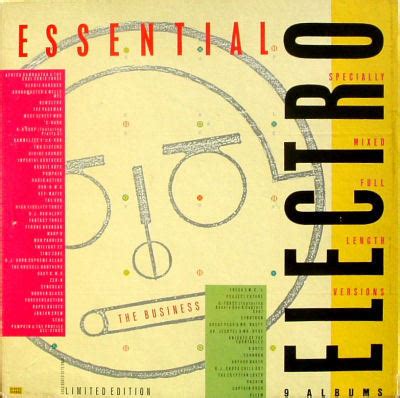 essential electro box set for sale|Street Sounds Essential Electro 9LP Vinyl Box Set HBOX1 1984 .